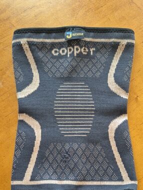 Copper Compression Knee Sleeve 2XL
